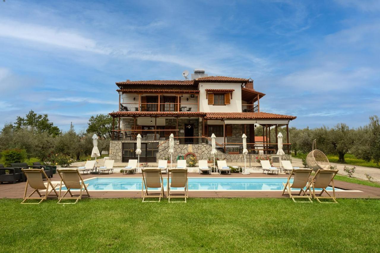 Kalisun Pool House By Georgalas Nea Kallikrateia Экстерьер фото