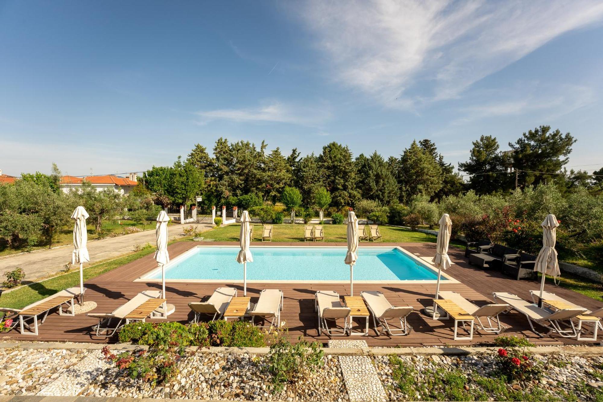Kalisun Pool House By Georgalas Nea Kallikrateia Экстерьер фото